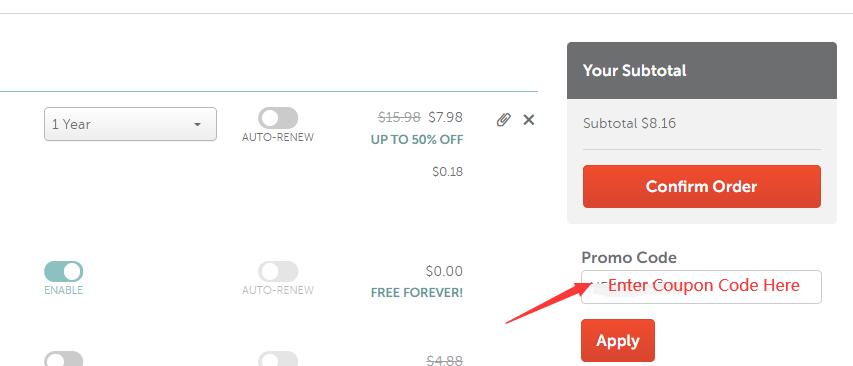 how to use namecheap coupon