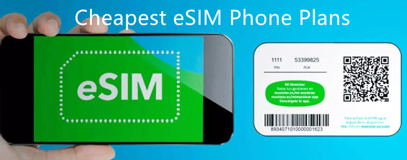 cheap esim phone plans